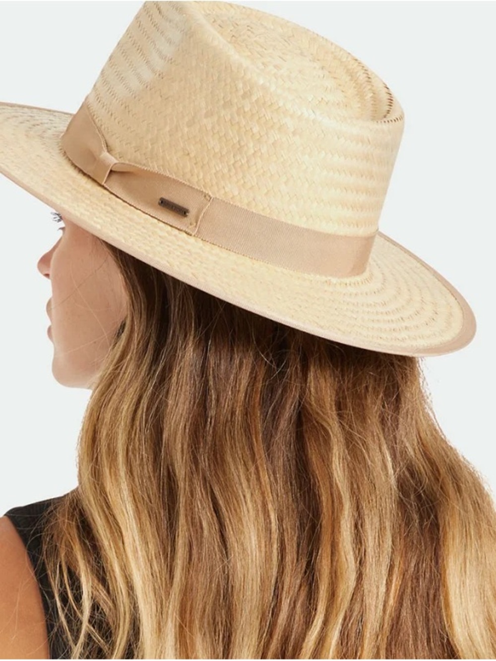 Brixton Jo Straw Rancher Hat-Size Medium 58cm